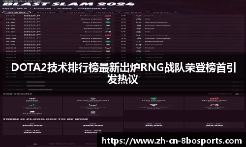 DOTA2技术排行榜最新出炉RNG战队荣登榜首引发热议
